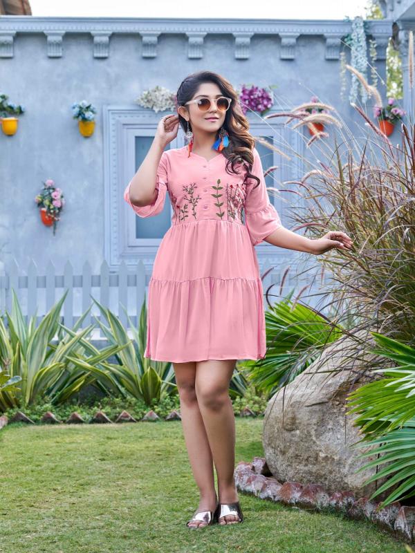 Tips And Tops Insta Girl Vol 2 Georgette Western Ladies Top Collection